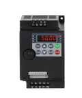 Adjustable Speed Drive VFD For 1PH Or 3PH Input And 3PH Output 220V 380V Two Point Two Kilowatt Dope Power Controller For Industrial Motors Easy Install Wide Applications Long Lasting Reliability front view with display and terminals