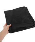 Heavy Duty Outdoor EV Charger Post Cover With Kickass Waterproof And Dustproof Shell being held, durable matte black material.