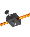 Pro Grade Electric Wire Puller For Electricians Aluminum Alloy Cable Threader For Wall Conduit Runs No Wall Damage Quick And Easy Wiring For Home Renovations And Commercial Low Voltage Cabling, black clamp with orange tube