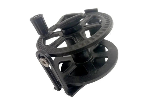 Go To Universal Composite Speargun Reel 50M For Spearfishing Fits Most Spearguns Black With Sliding Stainless Steel Line Guide