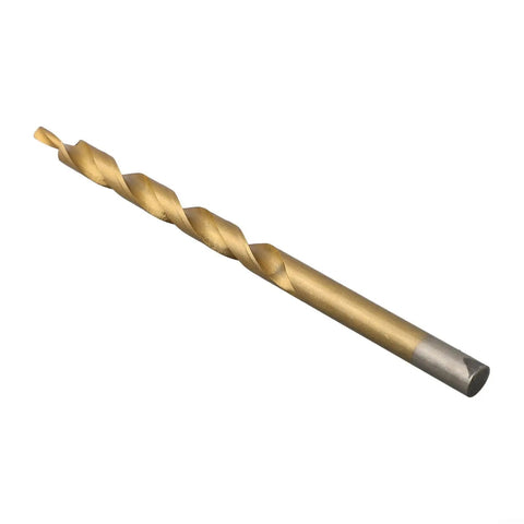 Top Tier HSS Step Drill Bit With Round Shank For Pocket Hole Jigs Golden 175mm woodworking drill bit, 9.5mm guide fit