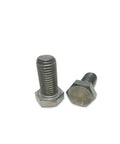 Heavy Duty Stainless Steel Hex Cap Screws And Tap Bolts Three Eighth Inch 18 8 304 Durable Hardware Set Of 25 shown on white background