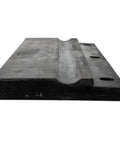 SAM Urethane Cutting Edges Fit Western And Fisher Snow Plows, OEM Style 50645 Replacement Blades, side view of urethane edge