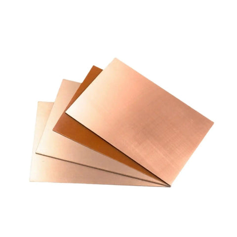 DIY Laminated Circuit Board Kit With Copper Clad Laminate for Single and Two Sided PCBs in 5x7, 7x10, 10x15 sizes shown