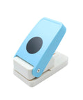 Candy Color Circle Punch 1.5 Inch Lever Round Punch For Scrapbooking And Card Making, 38mm Hole Punch For Crafting, Easy Lock Mechanism