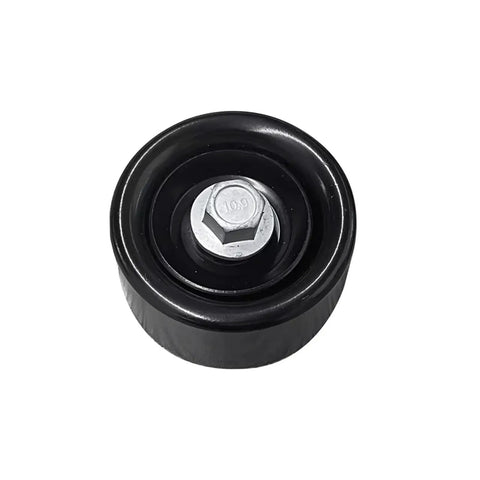 Get That Heavy Duty Belt Tensioner And Idler Pulley Kit Ready For Your Hyundai Or Kia With Easy Bolt On Fit No Mods Needed Compatible With 2.0 Or 2.4 Liter Engines From Years Sixty Fifteen To Guarantee Smooth Driving And Save Big Cash. black steel 74mm idler pulley with center bolt, 2006-2015