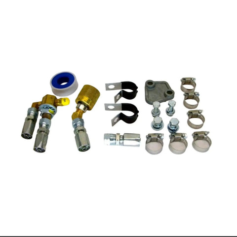 Forklift Propane LPG Conversion Kit With Regulator, Lockoff, And Hose Fittings, Partial Conversion For Most Forklifts components