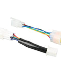 Badass Heavy Duty Ip67 Waterproof Connector Set For Electric Motorcycle Hall Sensor Controller Wire Extension with colored wires.