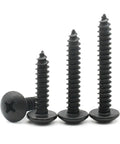 Stainless Steel Mushroom Head Wood Screws 30mm Set M3 to M6 Cross Recessed Large Round Head Fasteners 5 to 25 Pieces Rust Proof