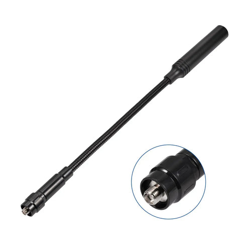 High Gain Ham Radio Antenna Gooseneck Pro 3.5 dBi VHF UHF 136 174 400 520 MHz For BaoFeng UV-5R UV-82 BF-F8HP BF-F8