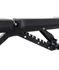 Close-up of 3 In 1 Adjustable Weight Bench For Home Gym With Flat Incline Decline Press and sturdy powder-coated frame