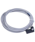 Proximity Switch For Air Pneumatic Cylinders With Wired Magnetic Reed Sensor Built To Last Heavy Duty Industrial Grade Proximity Detector Close To Switch For Precise Sensing In Machinery And Automation, gray wired sensor