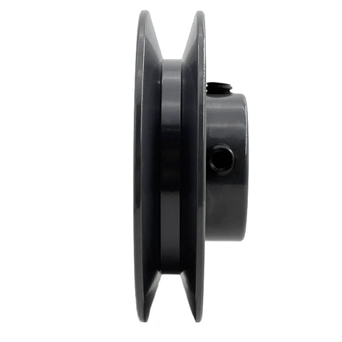 3/4 Inch Bore 3.25 Inch OD V Belt Pulley One Groove Cast Iron Sheave For A 3L 4L Belts 3/16 X 3/32 Keyseat Statically Balanced Heavy Duty Mechanical Pulley For Smooth Power Transfer