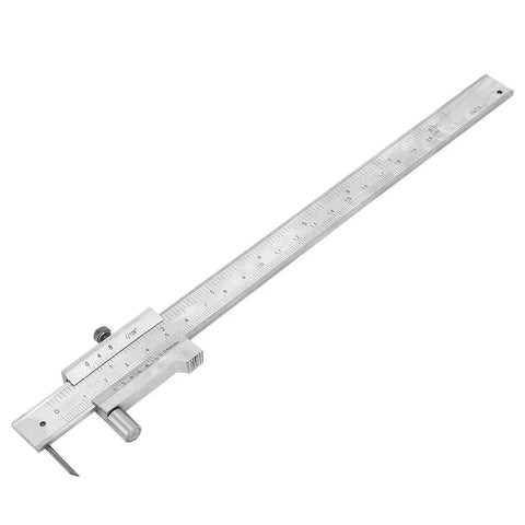 Vernier Caliper 0-200mm With Scribe, Pro Grade Stainless Steel Measuring Tool For Metal Wood Plastic, High Precision And Handy.