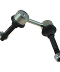 Front And Rear 12 Piece Steering Suspension Kit With Control Arms Ball Joints Tie Rods And Sway Bar Links Fits Lexus GS300 sway bar link detail close-up.