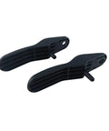Pro Shop Grade Replacement Table Saw Lever Lock N250539 2 Pack sturdy black plastic knobs for Dewalt DWE74911 models.