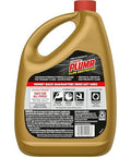 Front view of Clorox Liquid-Plumr Pro-Strength clog destroyer bottle, yellow container with red cap, 80 fl oz.