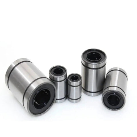 Pro Grade CNC Linear Bearing Kit LM3UU To LM20UU Bushing Set For 3D Printers And CNC Projects, aluminum housings