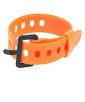 Orange silicone strap with buckle for Durable Silicone Bike Rack Strap For Cycling Accessories And Gear Tie Water Bottle Holder Mount Frame