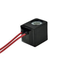 Top Tier 4V210 Solenoid Valve Coil for Pneumatic and Industrial Gear with two red wires design