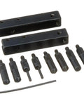 For Digital Caliper Accessories, for Internal External Groove precision heads and clamps set, black, suitable for all measurements.
