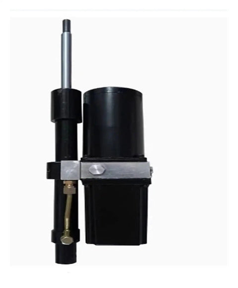 Heavy Duty 1.5 Ton 15000N DC Electric Mechanical Linear Actuator Smooth Push Rod Cylinder angled view showing sleek design.