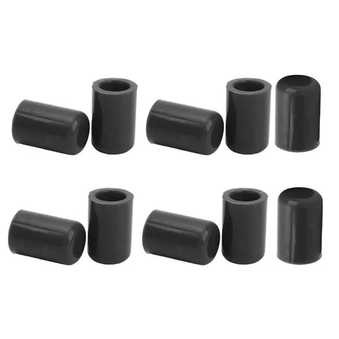 10Pcs Silicone Vacuum Hose Cap Kit For 16mm Car Intake Lines Weatherproof End Plugs