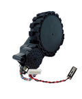 Left Wheel Replacement For Self Cleaning Vacuum Mop Robot 1S L10S B101CN, quiet rubber tread wheel with wiring harness