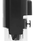 No Fuss Self Inking Stamp Kit With Two Boss Grade Rubber Office Stamps black housing with transparent base for easy viewing.