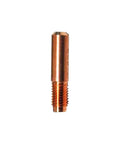 Close-up of Genuine 0.035 Inch Contact Tips Pack Of 10 For MIG M-Series Welding Guns, showing threaded end