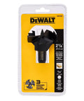 Heavy Duty Self Feed Wood Drill Bit Built Tough For Rapid Material Penetration And Clean Hole Boring In Lumber Projects, 2-1/4 in size.