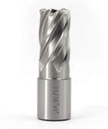 Heavy Duty Annular Cutter With Weldon Shank Made For Magnetic Drills And Shop Mills Built Rock Solid Out Of Premium High Speed Steel, 11/16in x 1in