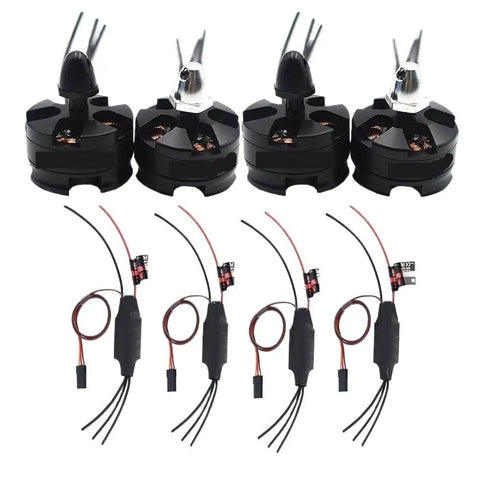 2300KV Brushless Motor With 12A ESC Prop Set For FPV Drones And Quadcopters Fits 210 To 280mm Frames 2204 Series Power Pack