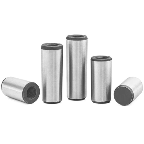 Pro Grade High Strength Quenched Taper Pin With Internal Thread For Quick, Precise Assembly Alignment, steel dowels display