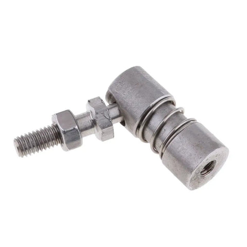 Killer Performance 1/4 Inch Marine Boat Throttle Ball Joint And Tie Rod Linkage End Mount With M5 Threads, 304 stainless steel design.