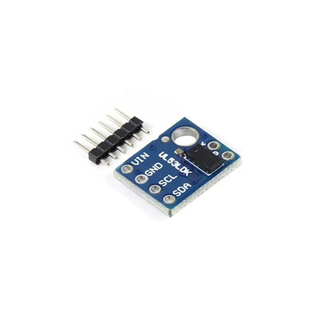 High Grade ToF Laser Range Finder Module With I2C Port For Arduino And Raspberry Pi Kits showing sensor connections.