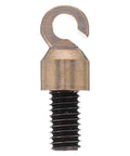 Hook part for must have grandfather clock weight and shell hook M6 repair parts for vintage metal clocks replacement accessories.