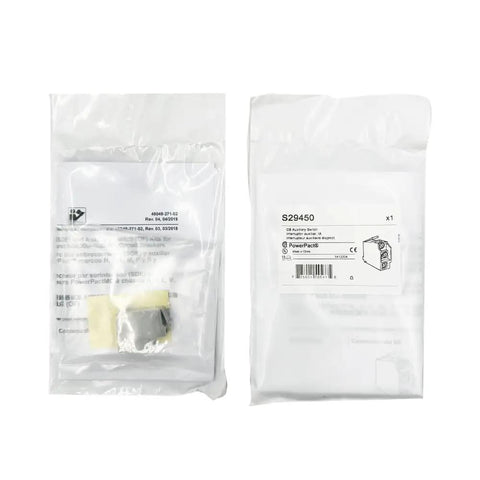 Beefed Up Circuit Breaker Accessory For PowerPacT M P R With Auxiliary Alarm Switch And Overcurrent Trip in packaging