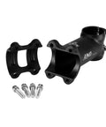 Lightweight 7 Degree Mountain Bike Stem 90mm for 25.4mm and 31.8mm Handlebar Diameters, aluminum alloy MTB stem with bolts