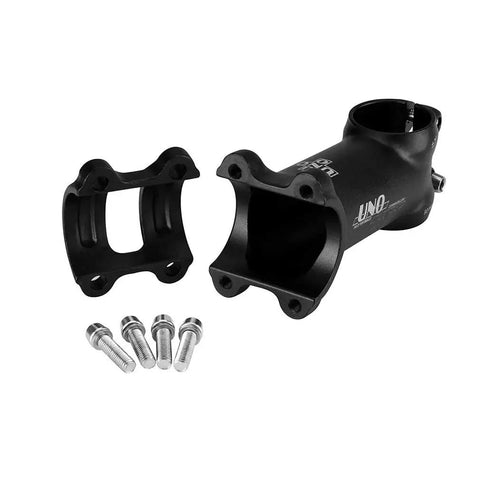 Lightweight 7 Degree Mountain Bike Stem 90mm for 25.4mm and 31.8mm Handlebar Diameters, aluminum alloy MTB stem with bolts