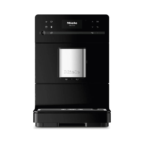 Kick Back And Sip Perfection With This Ultra Quiet Fully Automatic Bean To Cup Coffee And Espresso Machine, black with silver accents.