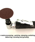 Precision Workhorse Pneumatic Angle Die Grinder 20000 Rpm 90 Degree Mini Sander Polisher Tool Kit With Four 2 Inch Sanding Discs for grinding steel and finishing.