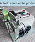 Hassle-Free Digital Measuring Wheel with Solid 6-Digit Counter For Rock-Solid Wire Rope Length Tracking And Dual Relay Outputs With Preset Reminder, close-up view.