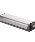 Close-up of a single unit from 14 Pack Adjustable Tongue Distance Magnetic Door Catches For Cabinets And Wardrobes No Fuss Install.