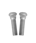 Heavy Duty M12x1.50 Lug Stud Nut Set Ride Ready Fit For Dodge Chrysler Jeep 2007 Through 2022, showing two metal studs