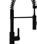 Ola Series Touchless Kitchen Faucet With Pull-Down Sprayer, 1.8 GPM, Matte Black, Hands-Free Wave Sensor, Single-Handle Operation