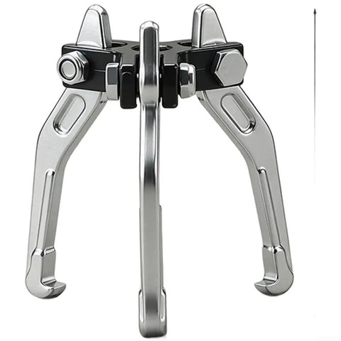 Pro 3 Jaw Bearing Puller Kit With T Handle For Workshop Built From Solid Carbon Steel Designed For Mechanics Fixing Cars Trucks Hard Core To Extract Stuck Shafts Or Housings Without Causing Damage Today Order Now For Quick Delivery And Sick Deals. 3 jaw steel bearing puller