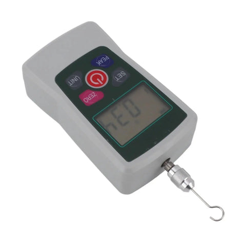 Accurate Digital Force Gauge 1N To 10N Portable Push And Pull Meter For Quality Assurance And Testing With Built In Sensor Delivers Precise Readouts And High Accuracy For QA Checks Material Testing And Quality Control with hook probe