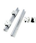 High Precision SBR25 Linear Guide Rail Kit Featuring 700mm Smooth Bearings With Zero Stick Slip For Super Dope CNC Machines And 3D Printers That Get The Job Done Right. SBR25 steel rail and bearing blocks, 700mm, for CNC and 3D printer motion