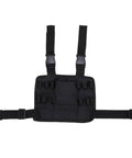No Nonsense Heavy Duty Tool Leg Holster With Multi Compartment Elastic Loops For Quick Wrench Pliers And Screwdriver Access Rugged Nylon utility thigh pouch with adjustable straps.